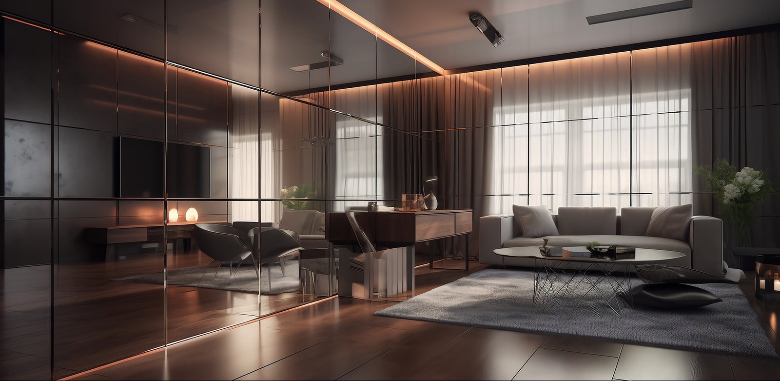 Open-plan smart home